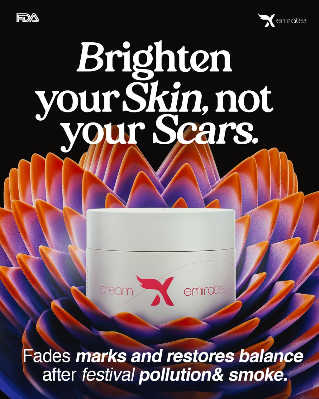 Cream X emirates -Face whitening cream