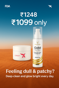 Face Cream & Veloura Gold facewash - Combo Offer