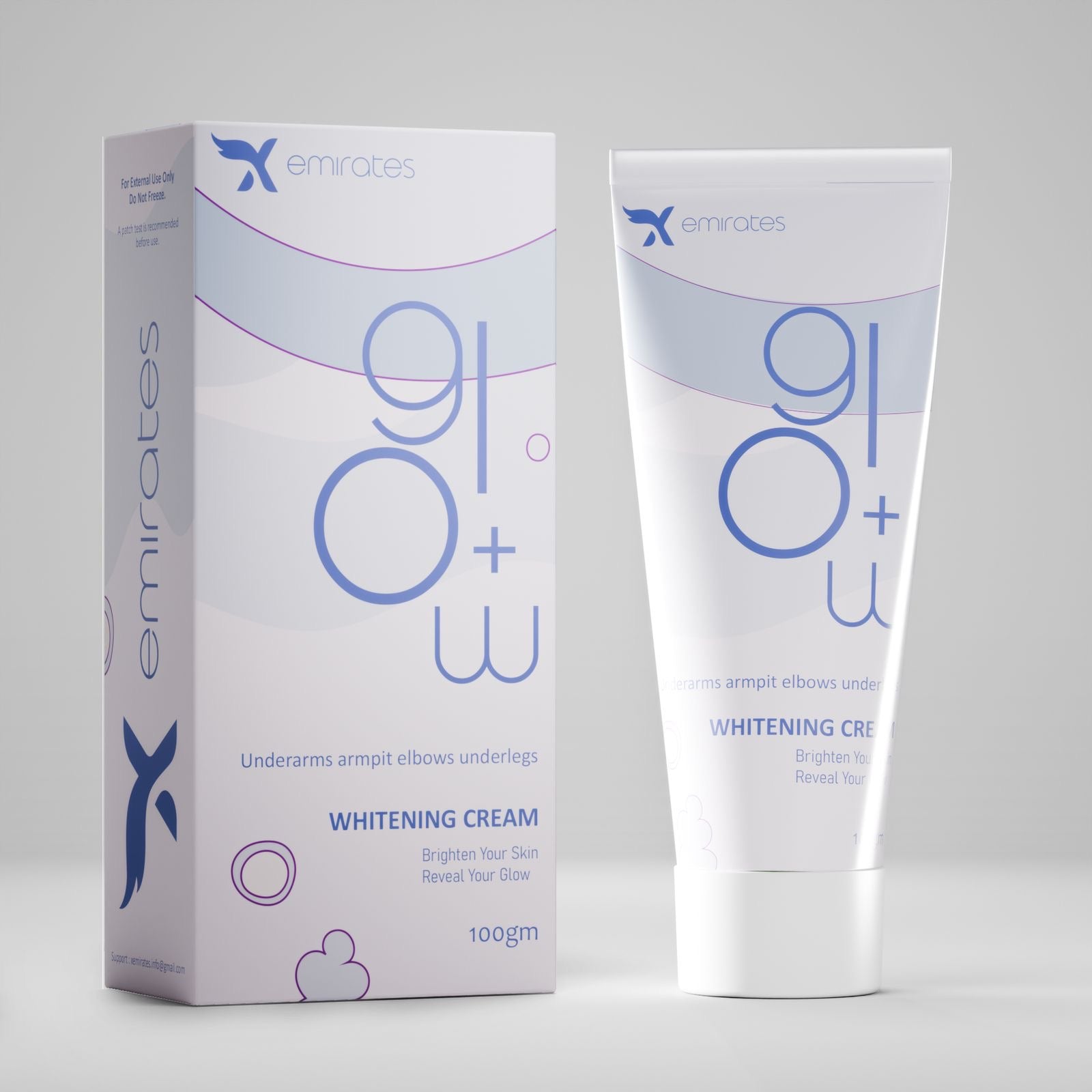 Glow+ underarm,elbow whitening cream - cosmeticsin