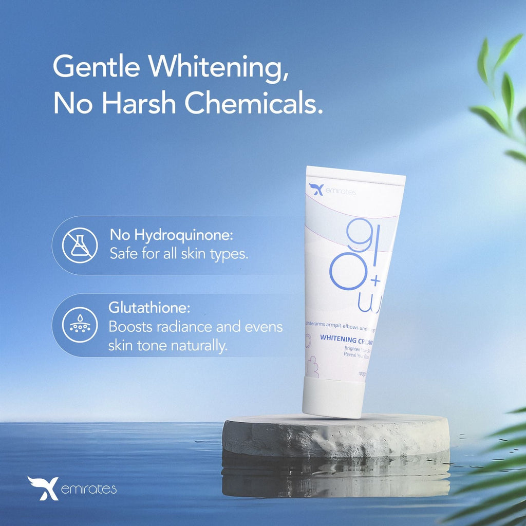 Glow+ underarm,elbow whitening cream - cosmeticsin